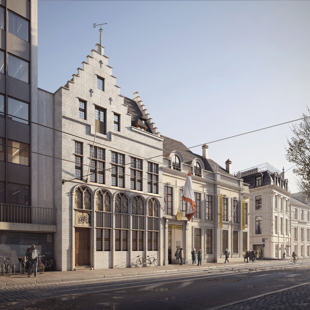 Render voorgevel @ Happel Cornelisse Verhoeven