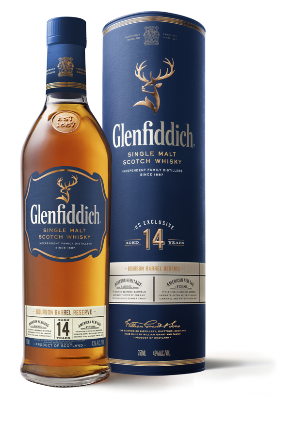 SCOTLAND BORN WITH AN AMERICAN ACCENT: GLENFIDDICH PROUDLY RELEASES THE ALL-NEW 14 YEAR BOURBON BARREL RESERVE IN CANADA THIS AUGUST
