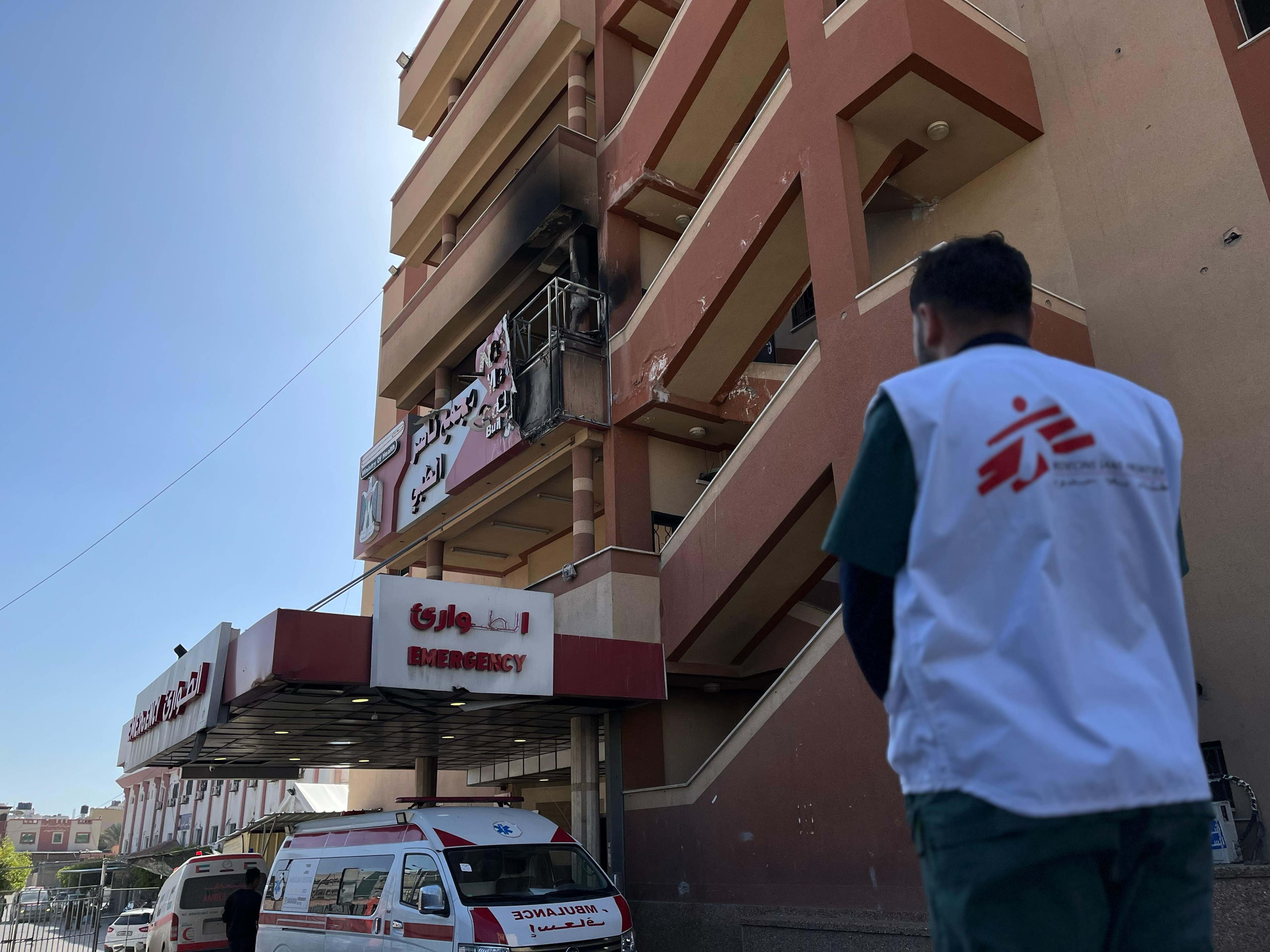 L’hôpital Nasser en première ligne: le dernier recours vital du sud de Gaza doit être préservé