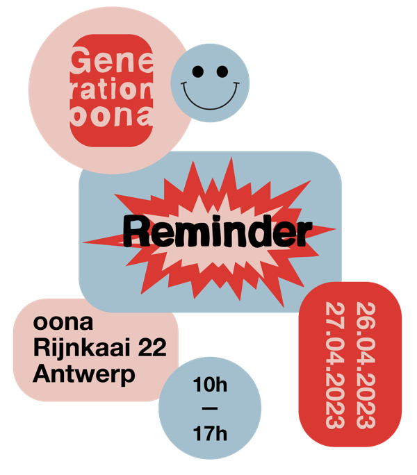 Gentle Reminder - Invite: oona Welcome Days