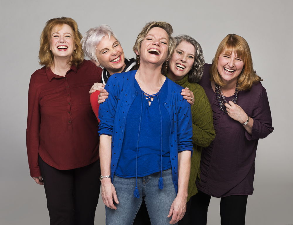 Barbara Pollard, Jill Daum, Robin Nichol, Alison Kelly & Deborah Williams / Photo by Emily Cooper