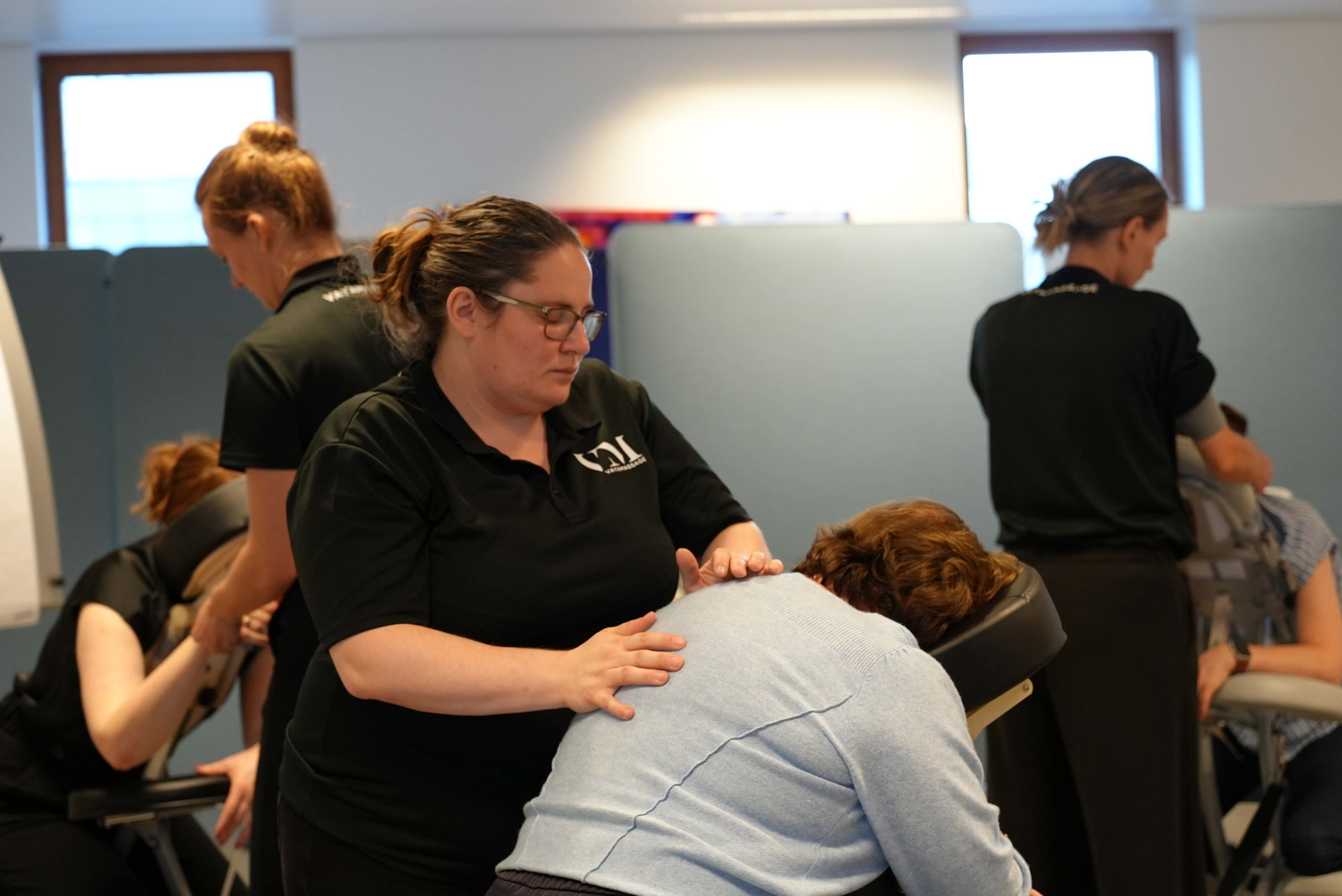Massage op het werk? Word accountant!