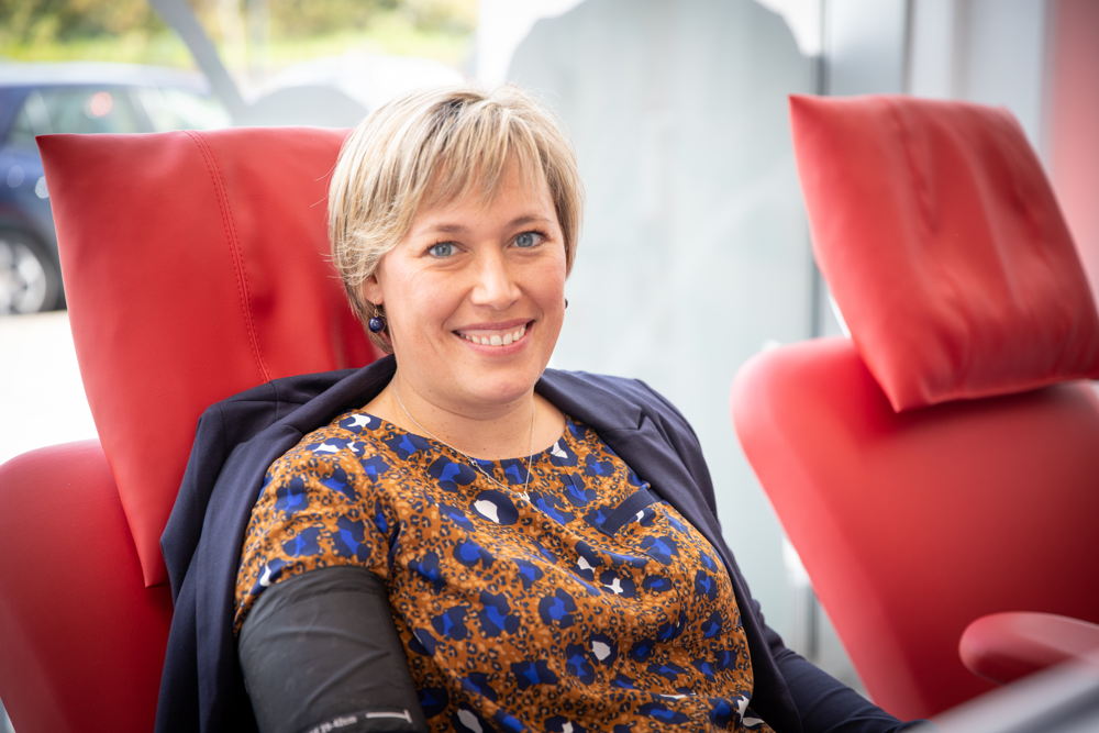 Sofia, het 5-jarige dochtertje van Ellen, heeft PID, een immuunziekte. Ellen is daarom trouwe plasmadonor.