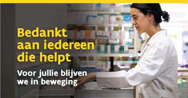 De Lijn & Lijncom: 'Bedankt aan iedereen die helpt'