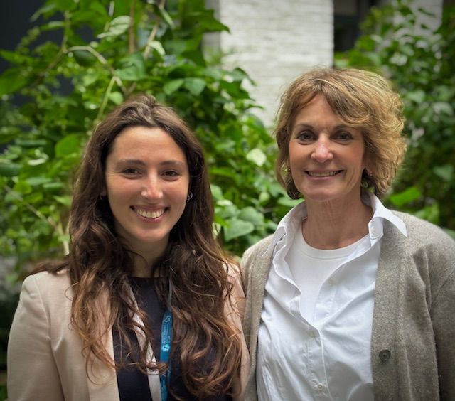 Dr. Maria Livia Sassano and Prof. Patrizia Agostinis. Dr. Maria Livia Sassano and Prof. Patrizia Agostinis.