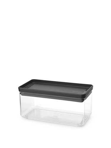 Tasty+ Stackable Canister, 1.5L - Dark Grey - 8710755229923 Brabantia_886x1181px_X_NR-35062