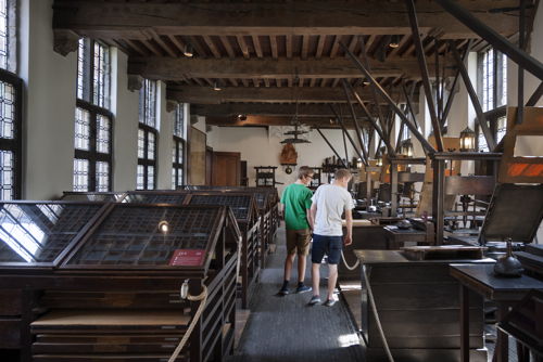 Oldest printing presses of the world, photo: Ans Brys, Museum Plantin-Moretus