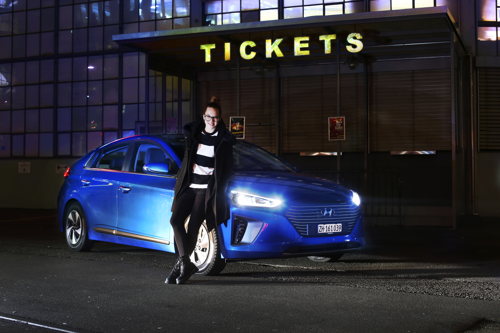 Stefanie Heinzmann / Hyundai IONIQ Hybrid