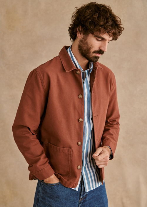 Octobre Editions - Veste Tim Rouille - 115€