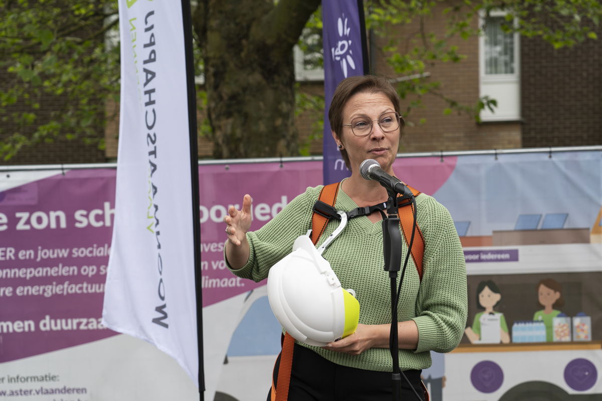 Jeanique Van Den Heede, directeur van Woonmaatschappij Vlaamse Ardennen