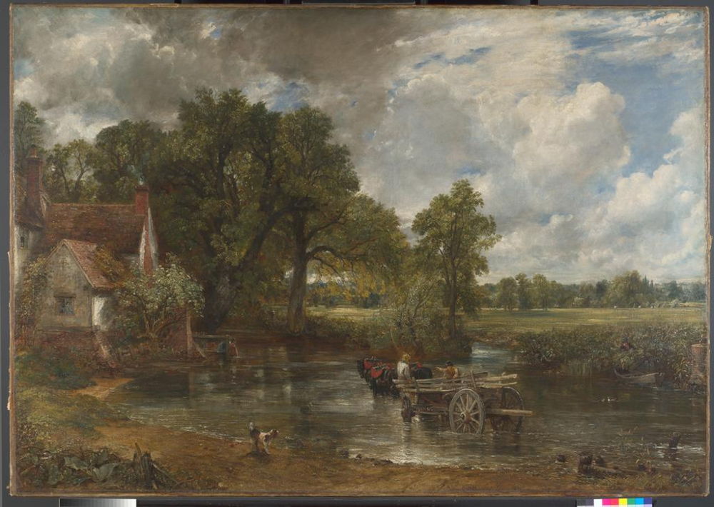 “The hay wain”, 1821. John Constable. AKG1557815 