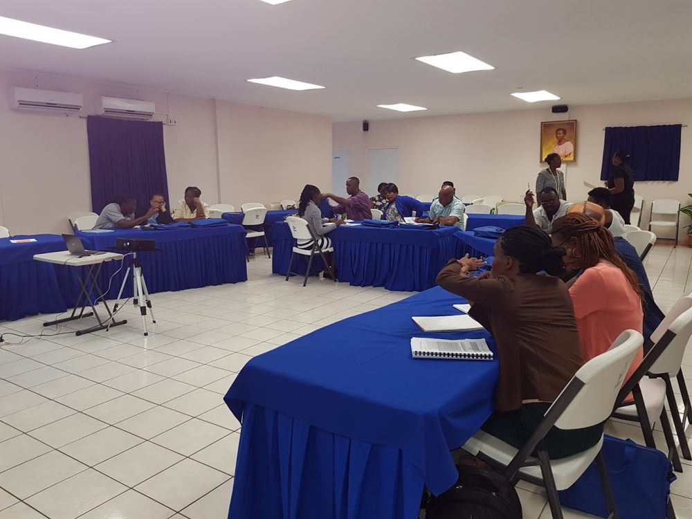 Meeting underway.