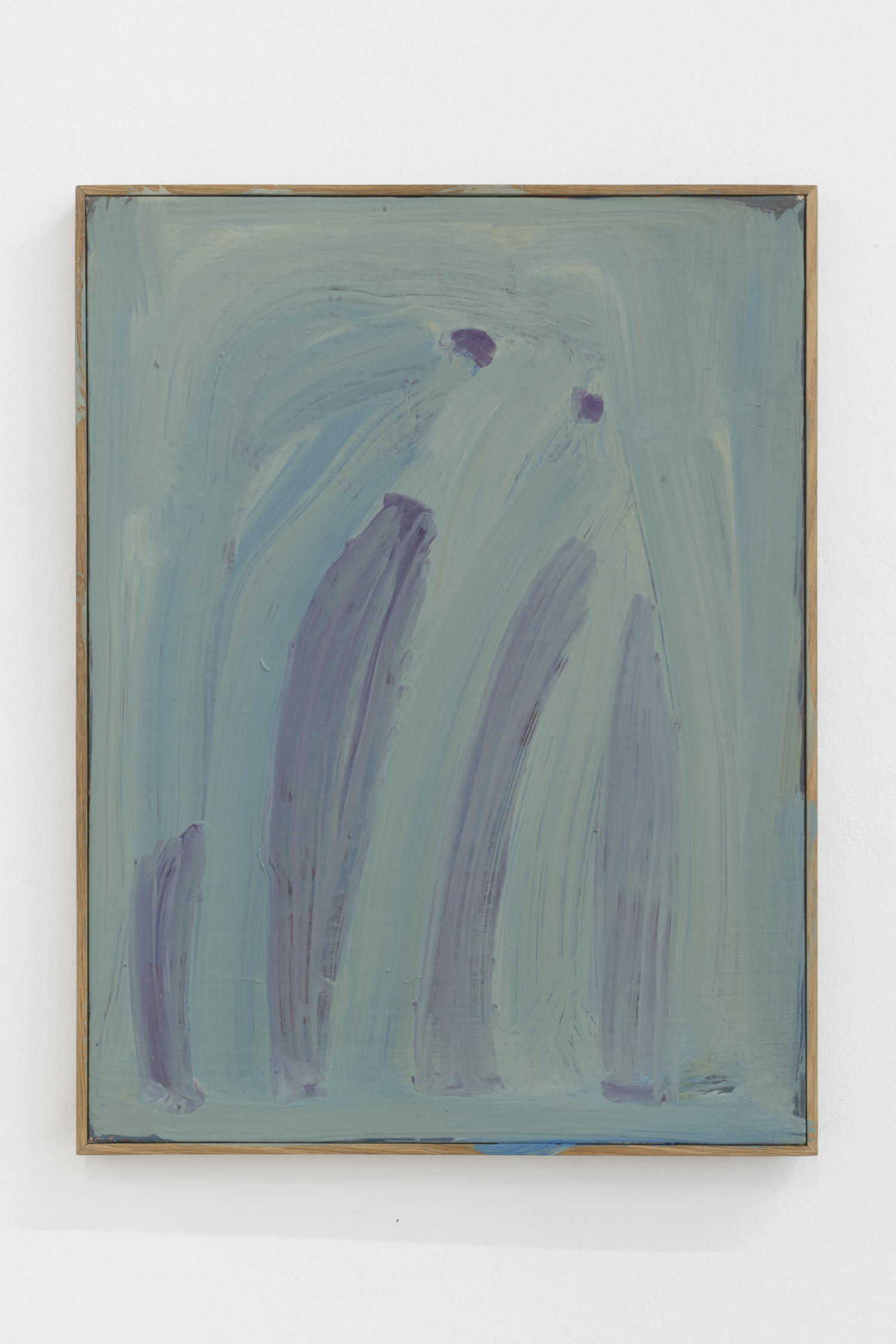 Marie Zolamian, Avoir le boulard, 2023. Oil on canvas on panel, 40 x 30 cm. Courtesy the artist and Bombon project gallery. Photo: Roberto Ruiz