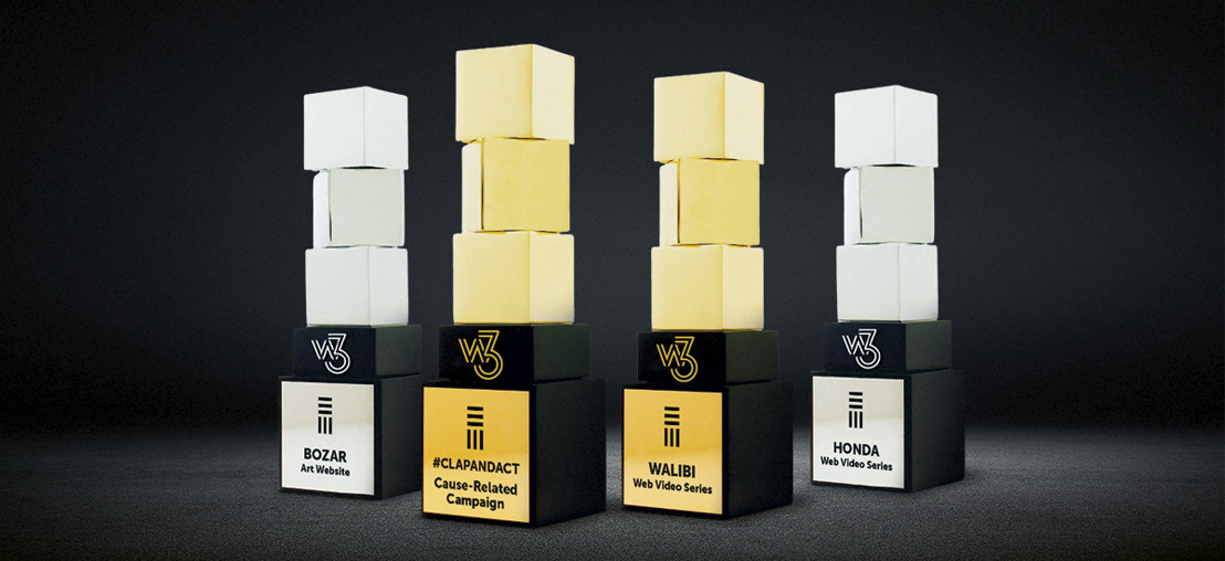 Emakina wint vier W3 Awards