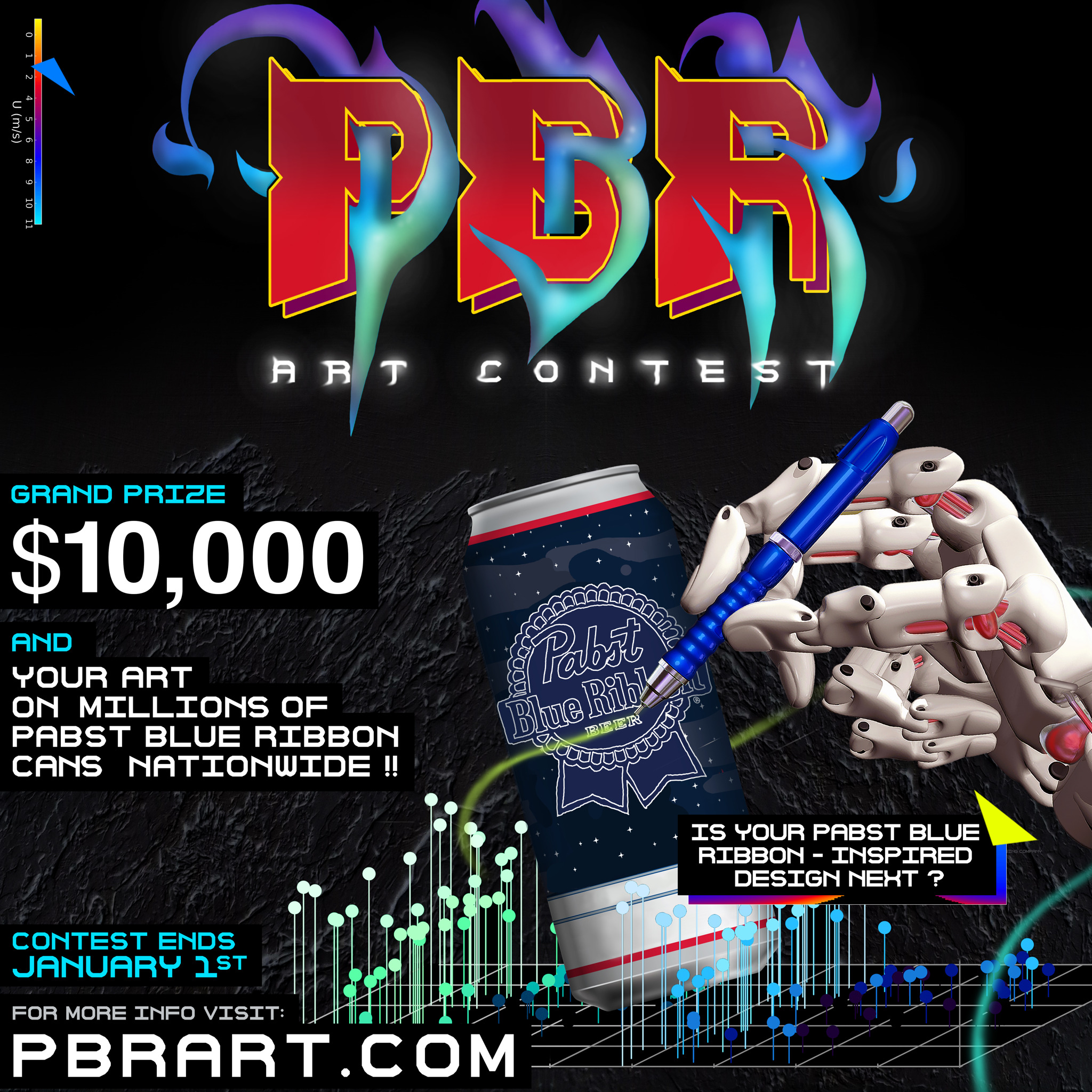 Pabst Blue Ribbon Celebrates 175 Years Of Creativity And Design By Launching Art Can Contest And Ar Can Experience