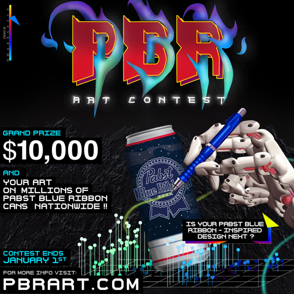 Pabst Blue Ribbon Celebrates 175 Years of Creativity and Design by Launching Art Can Contest and AR Can Experience