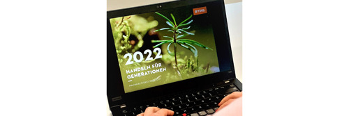STIHL réduit ses émissions de CO2 et publie son rapport de durabilité 2022  