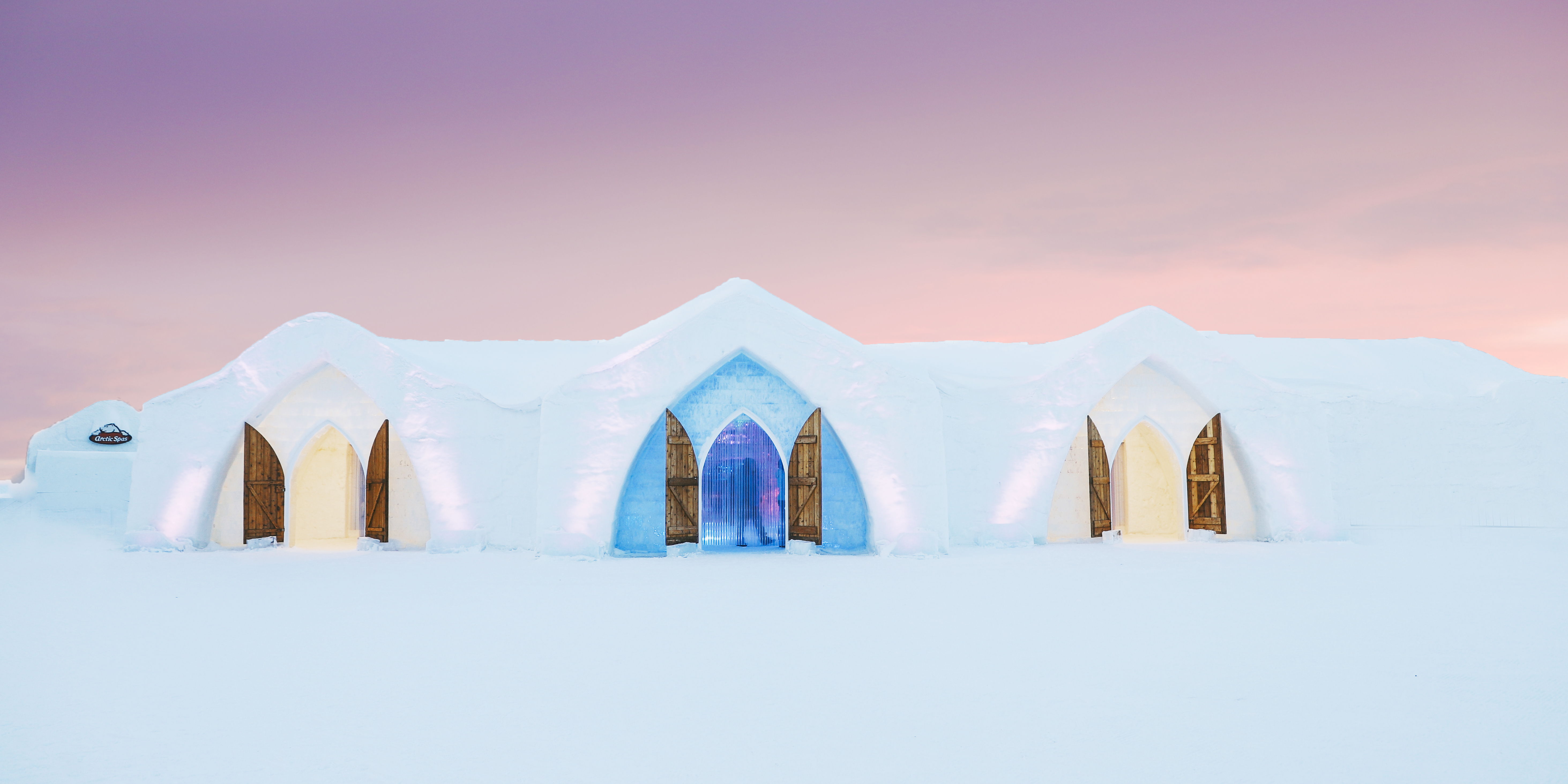 Foto cortesía de Hôtel de Glace. Foto cortesía de Hôtel de Glace.