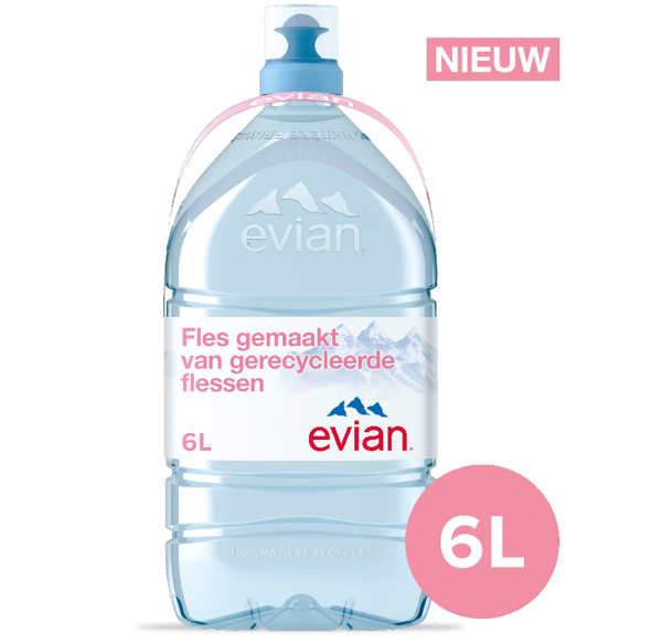 Eerste waterfontein evian® nu beschikbaar in België