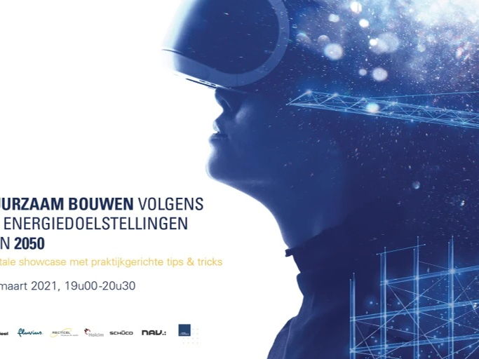 PERSUITNODIGING: DIGITALE SHOWCASE MOET BOUWPROFESSIONALS INZICHTEN GEVEN IN DUURZAAM BOUWEN VOLGENS DE ENERGIEDOELSTELLINGEN VOOR 2050
