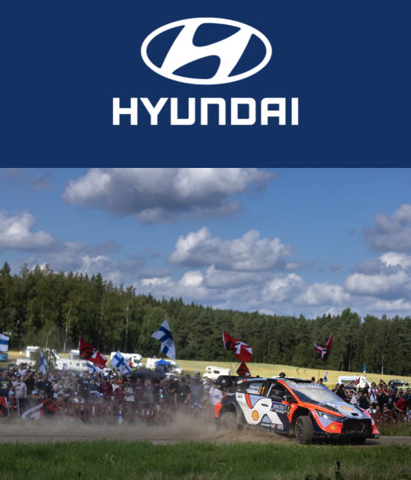 Hyundai Motorsport culmina el Rally de Finlandia con ritmo competitivo