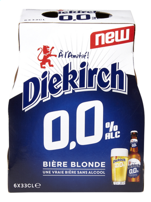 Diekirch lance sa nouvelle bière : 0,0% alcool, zéro compromis