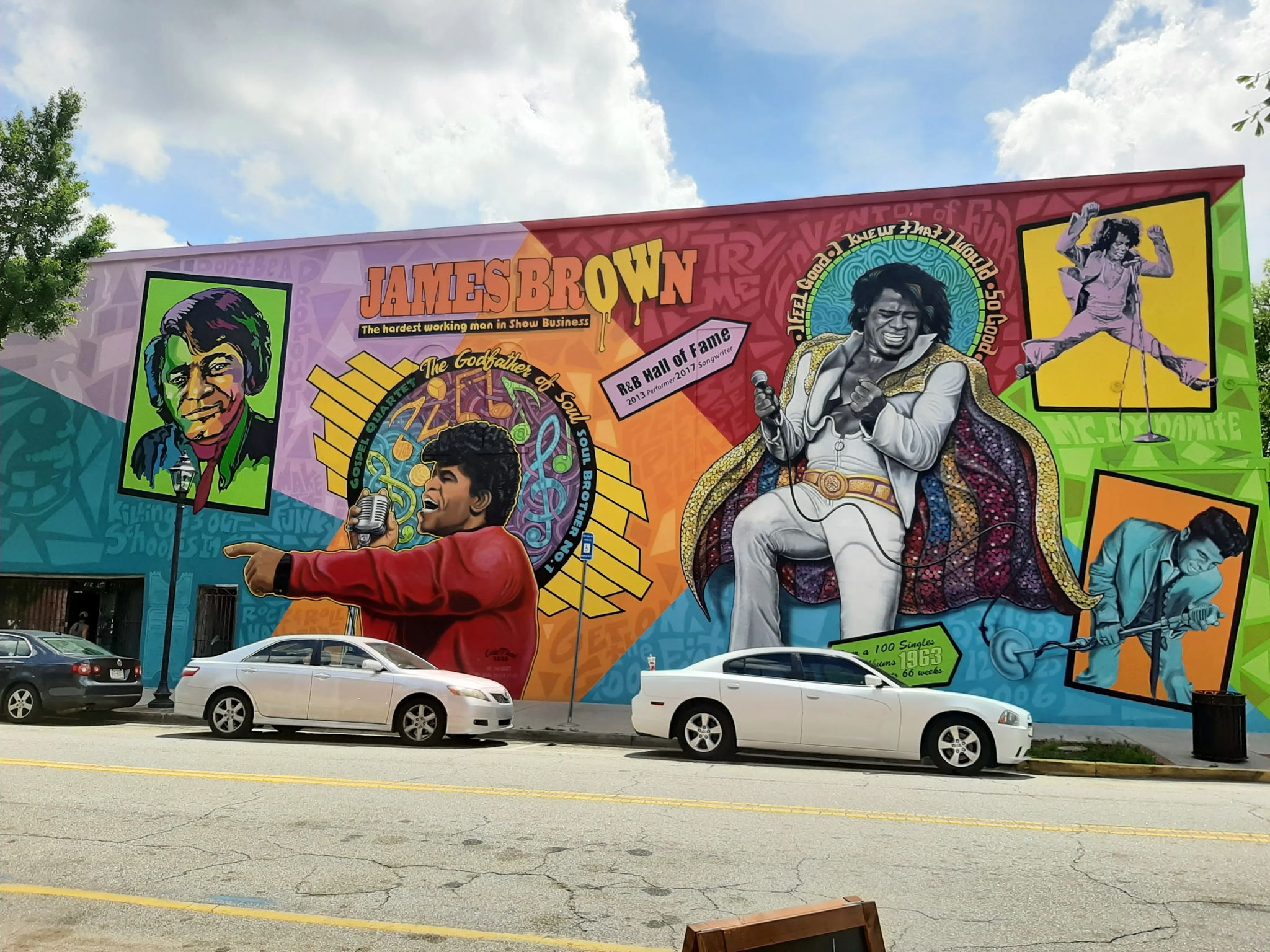 James Brown Mural, Augusta