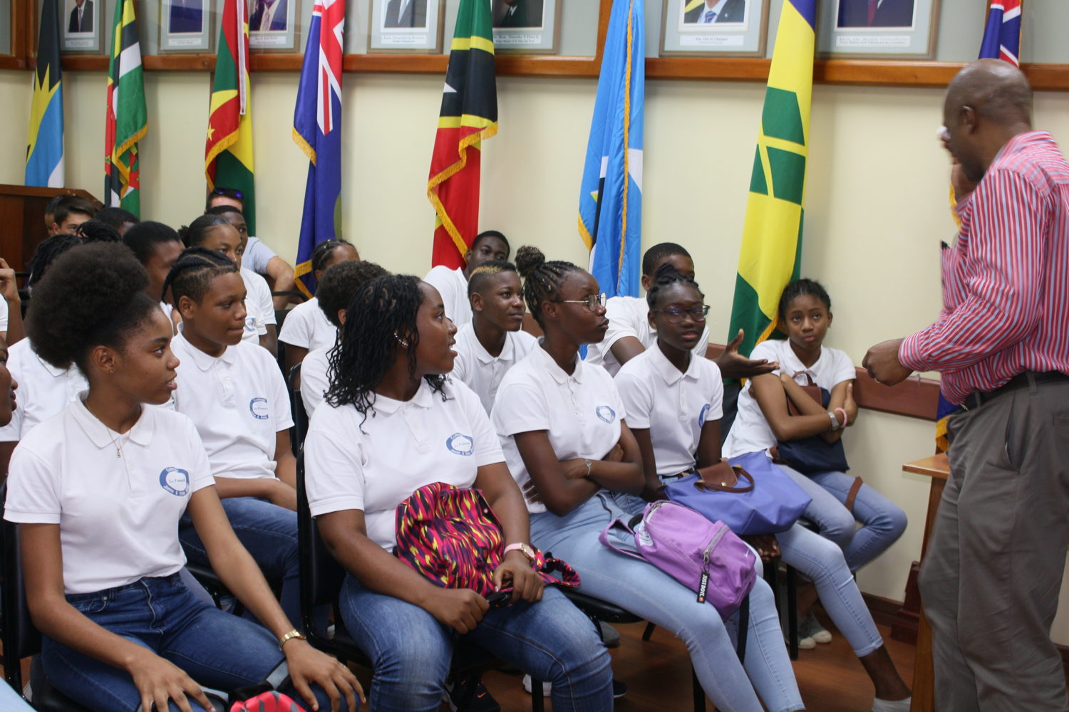 Crispin d’Auvergne,  Coordinateur pour le Changement climatique et la Gestion des Risques au sein de l’OECS.