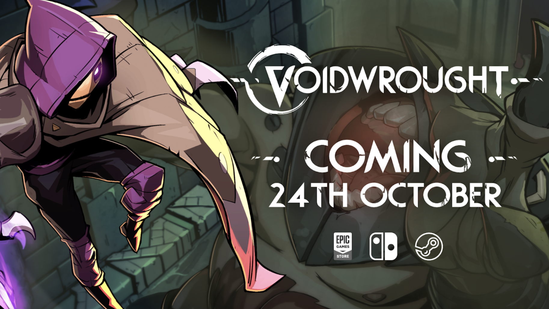 Cosmic Horror Action-Platformer Voidwrought Launches October 24th on PC and Nintendo Switch