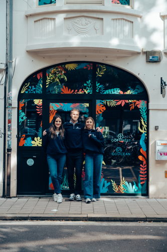 Gill Scheltjens - CEO D-CRBN, Sarah Parent - CEO Go Ocean, Marte Greefs - COO Go Ocean