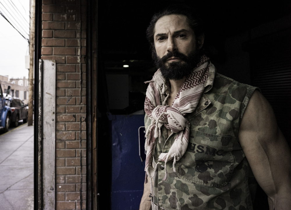 Irak-veteraan Rudy Reyes, van de US Marines - (c) BBC