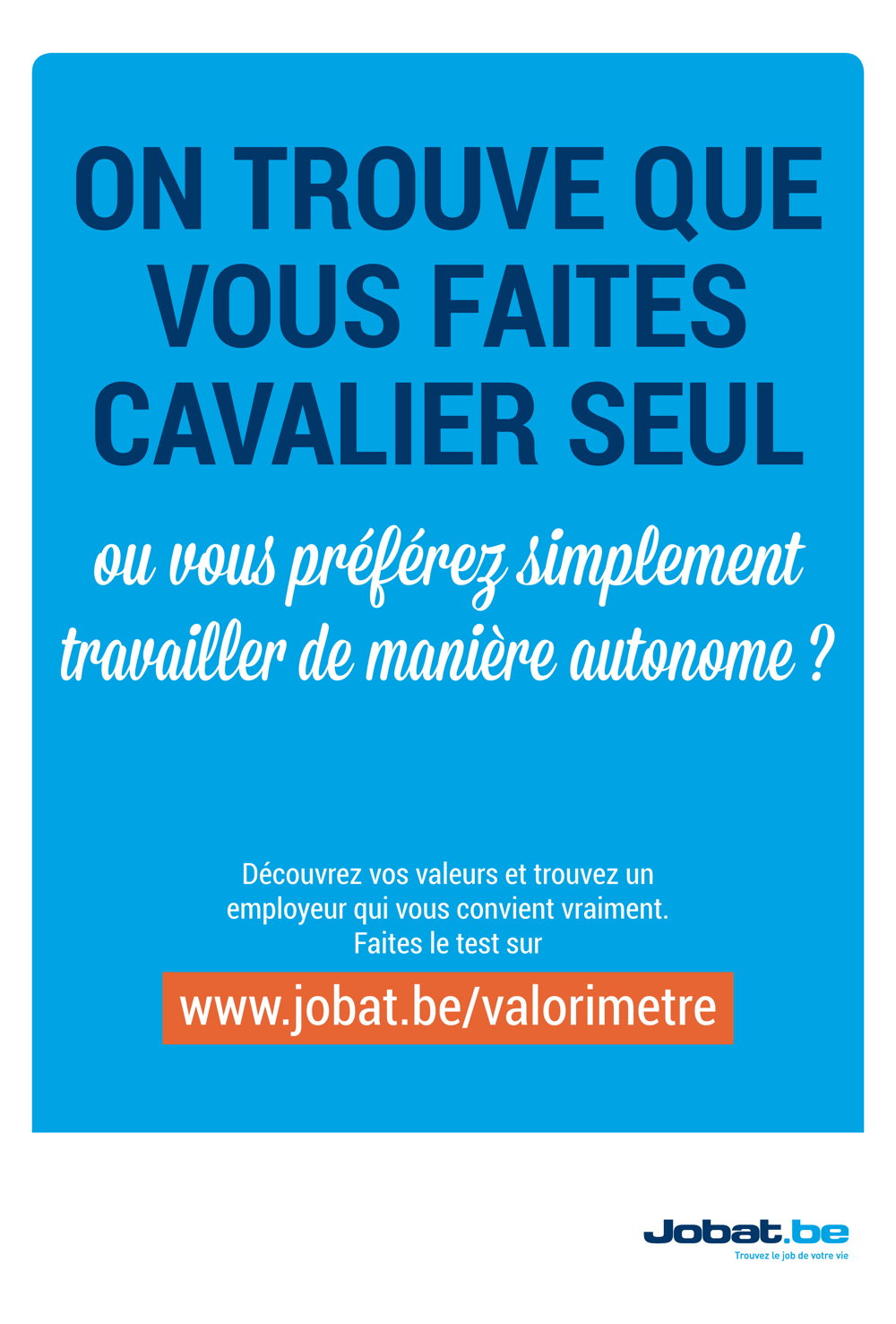 Jobat.be WaardenFit campagne
