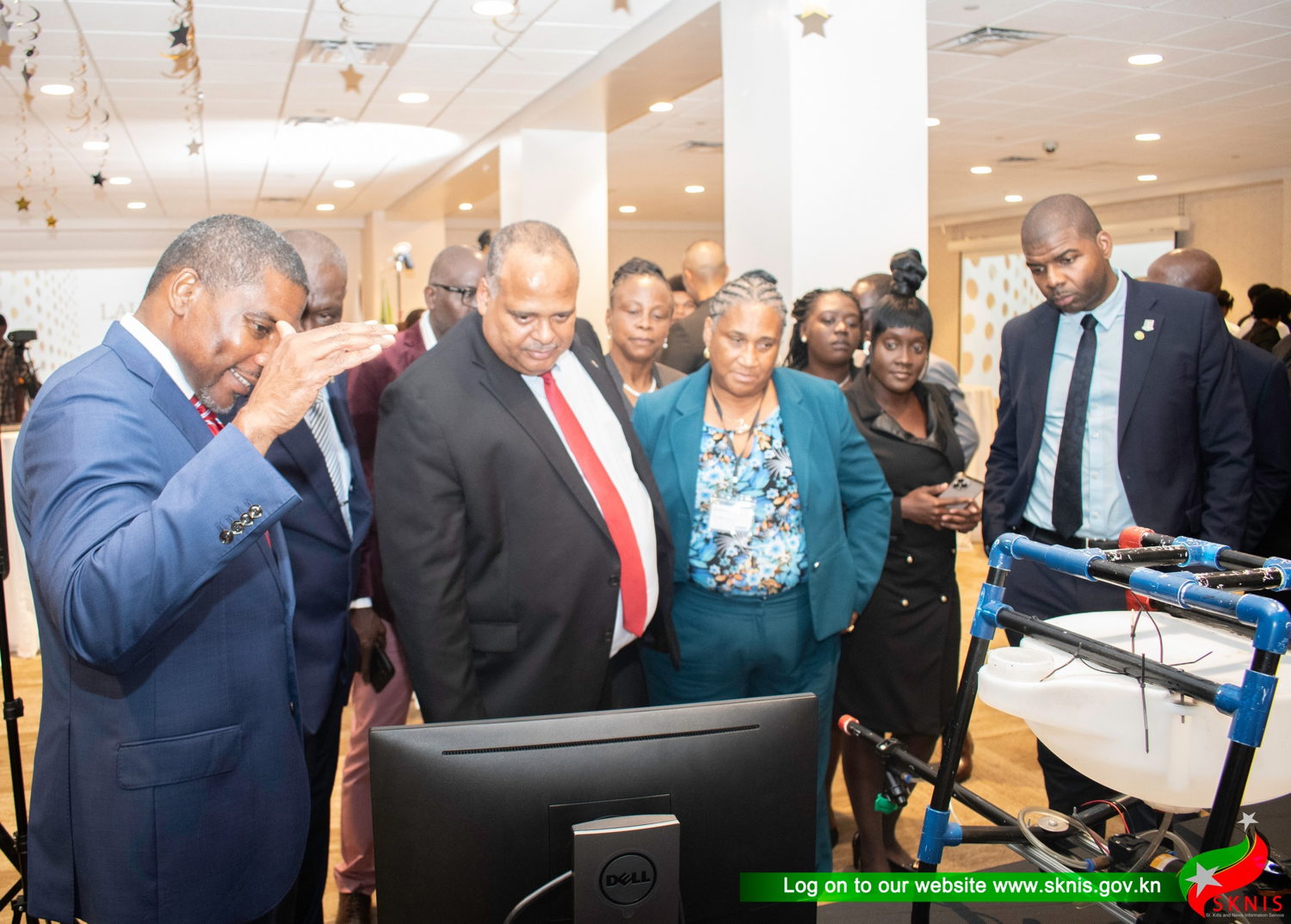 Launch of the OECS Robotics Association Photo Courtesy SKNIS 