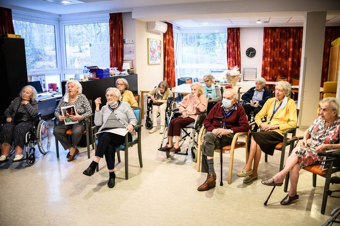 Een record! Maandag genieten liefst 21 Brusselse zorgcentra van cultuur via livestream