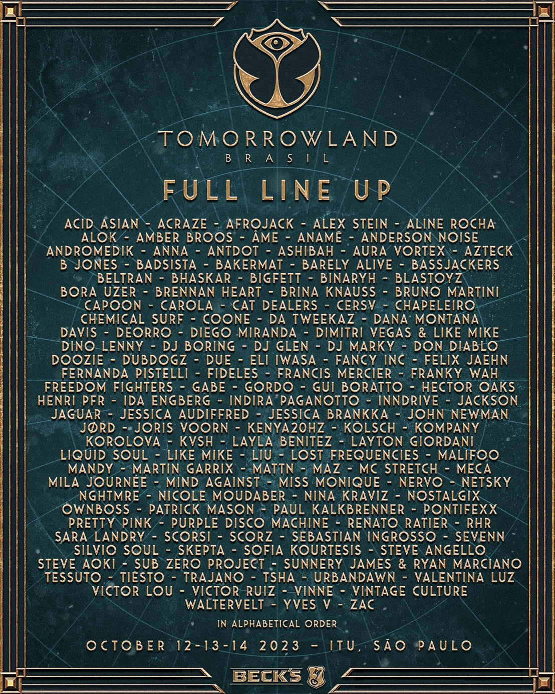 Tomorrowland Brasil unveils the full line-up with only 50 days left 