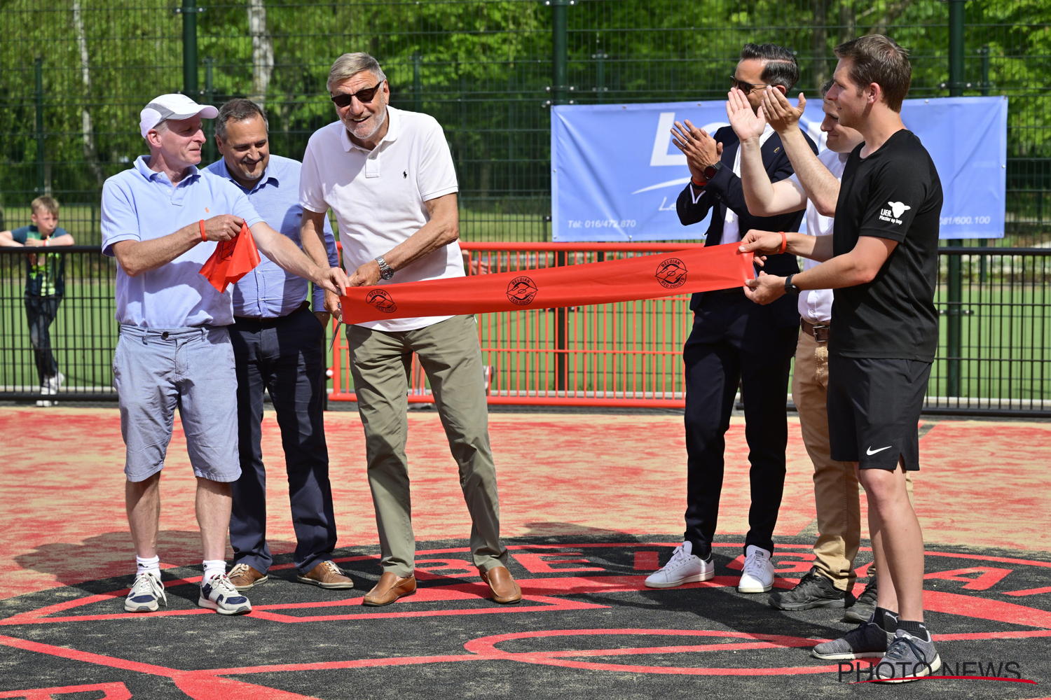 Officiële inhuldiging Belgian Red Court in Lier