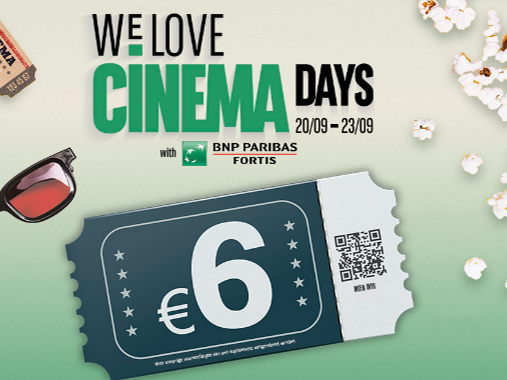 We Love Cinema en BNP Paribas Fortis lanceren nieuwe kortfilmcompetitie ‘Young Talent Award’