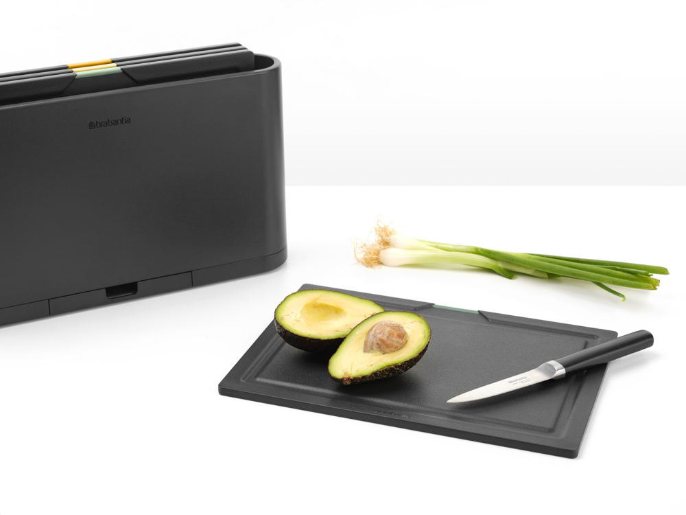 Tasty+ Chopping Boards, Set of 4 - Dark Grey - 8710755229466 Brabantia_6_NR-41007