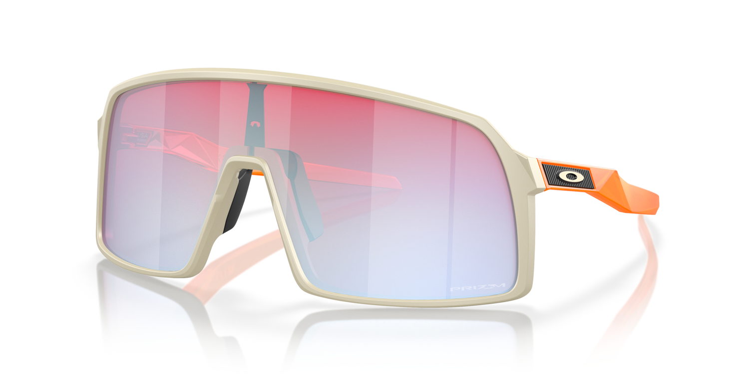OAKLEY SUTRO+ MATTE SAND WITH PRIZM SNOW SAPPHIRE