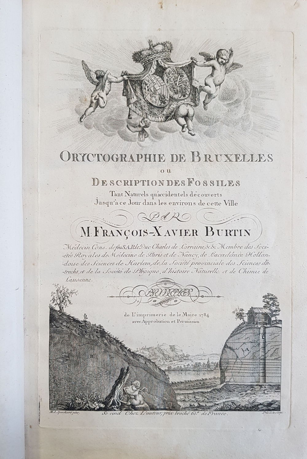 Oryctographie de Bruxelles (1784) - KBR, VB 4.125 C