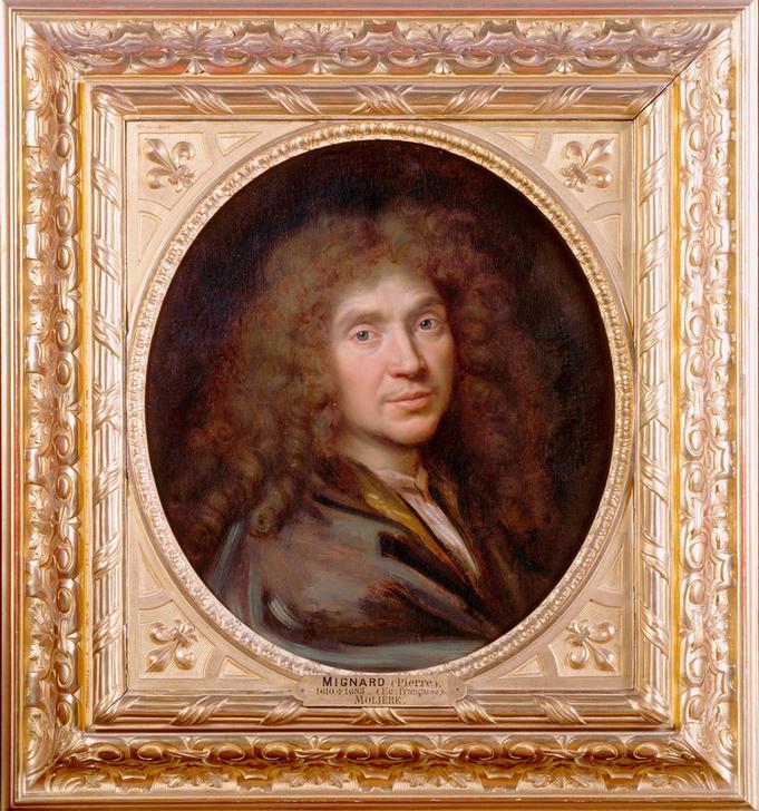 Portrait de Molière par Pierre Mignard (c) akg-images