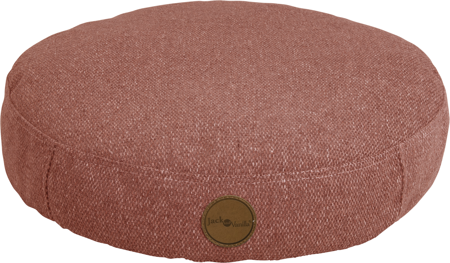 Hampton coussin rond stone red