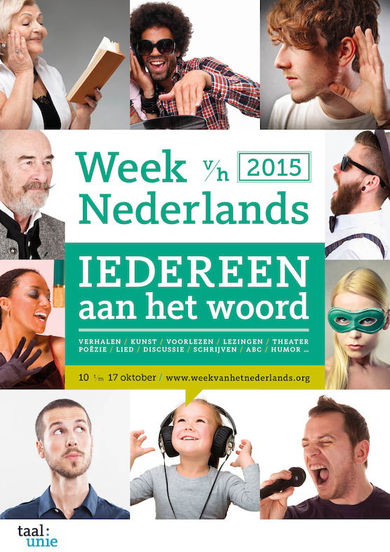 affiche Week van het Nederlands 2015