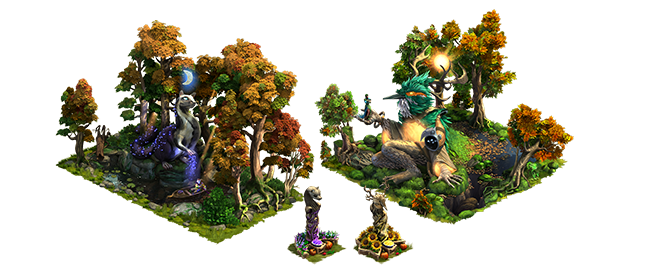 Harvest Festival - Shrine of Sun and Moon Set