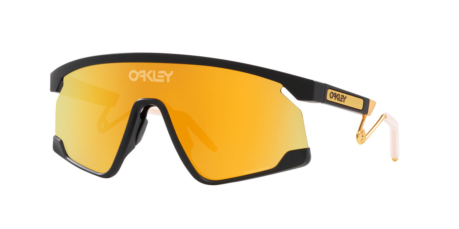 OAKLEY BXTR METAL MATTE BLACK WITH 24K IRIDIUM (1) 