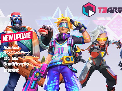 Highly Anticipated Rank Mode Arrives in Hero Multiplayer Shooter T3 Arena