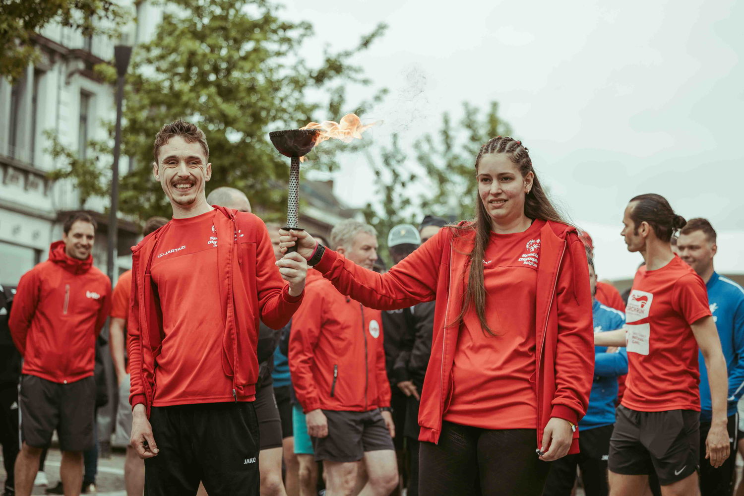 Torch Run - ©Special Olympics Belgium 