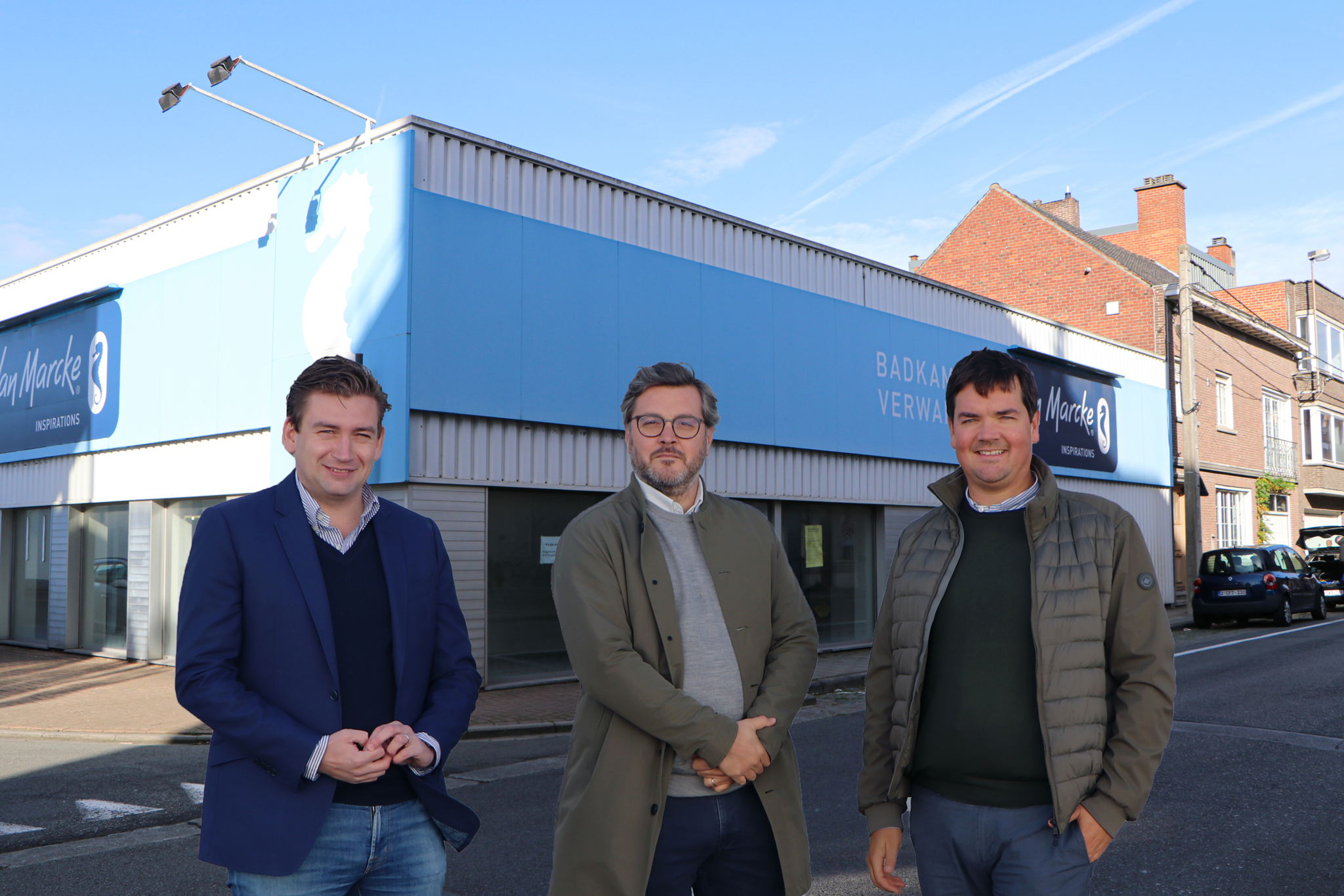 Thomas Van Poucke, Michiel Van Eeckhoutte en Stijn Braeye Thomas Van Poucke, Michiel Van Eeckhoutte en Stijn Braeye