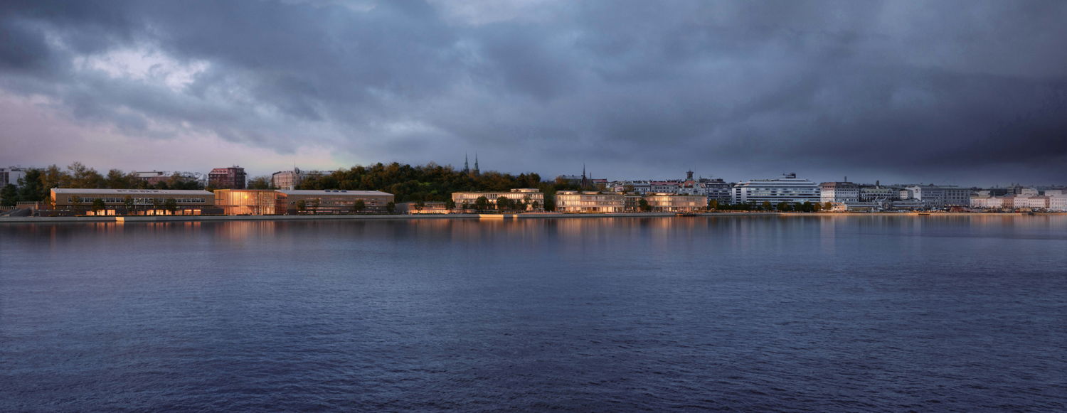 Saaret - Konsortium Gran (Niam, Taaleri Infra, K2S Architects, White Arkitekter, Ramboll, HTJ, JLL) Waterfront Promenade, The City of Helsinki  