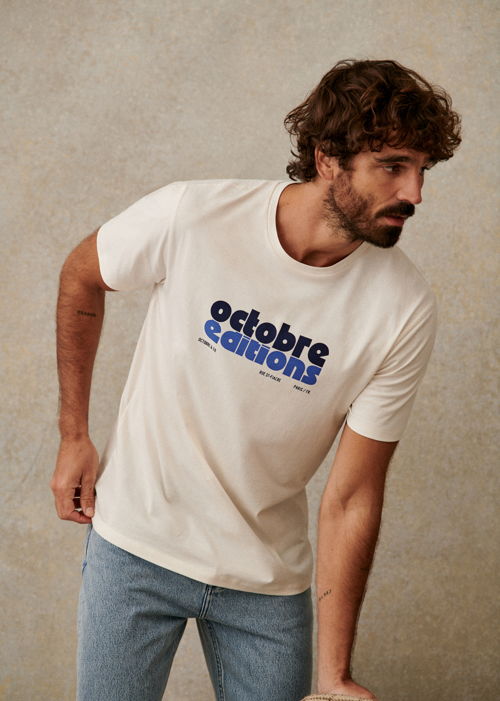 Octobre Editions - T-Shirt Octobre editions ecru - 45€